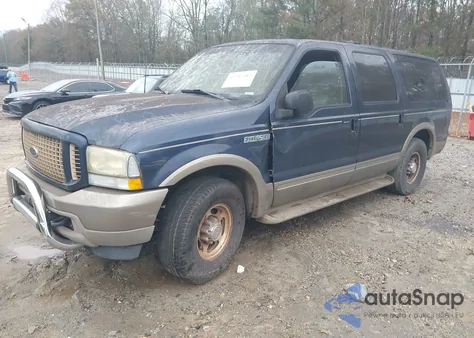 2003 Ford Excursion Eddie Bauer z USA, uszkodzony, nr VIN 1FMNU44L23EC07613